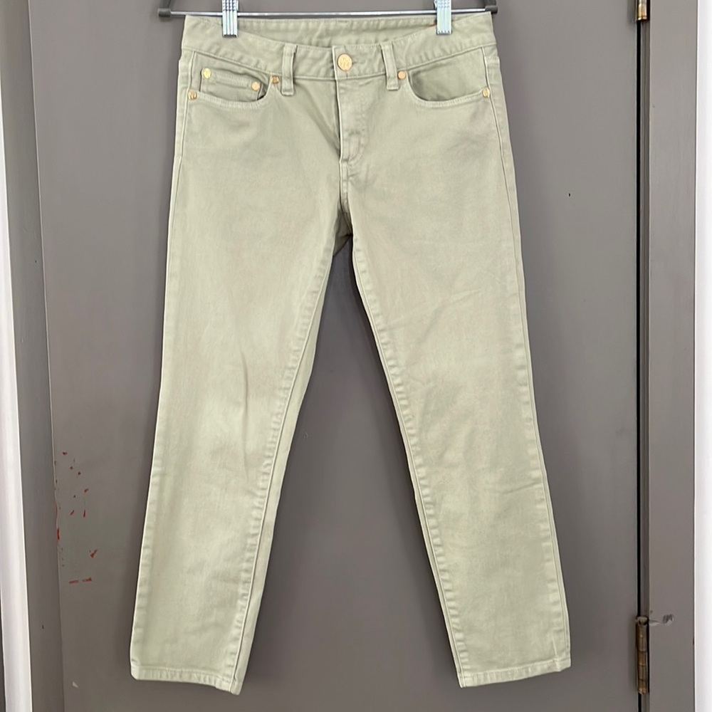 Tory Burch Alexa Cropped Skinny size 27